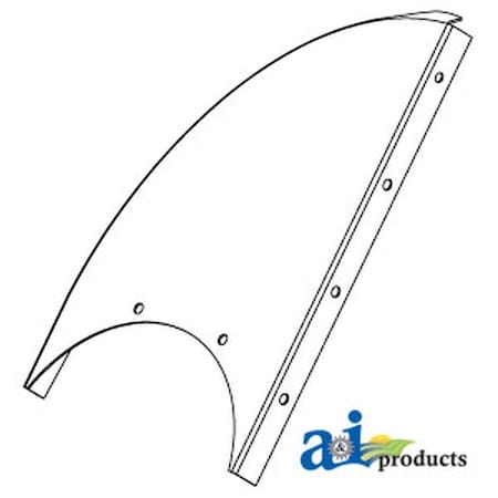 Aftermarket 189456A1 Plate, Grain Elevator Head, Inclined, LH Front A-189456A1-AI